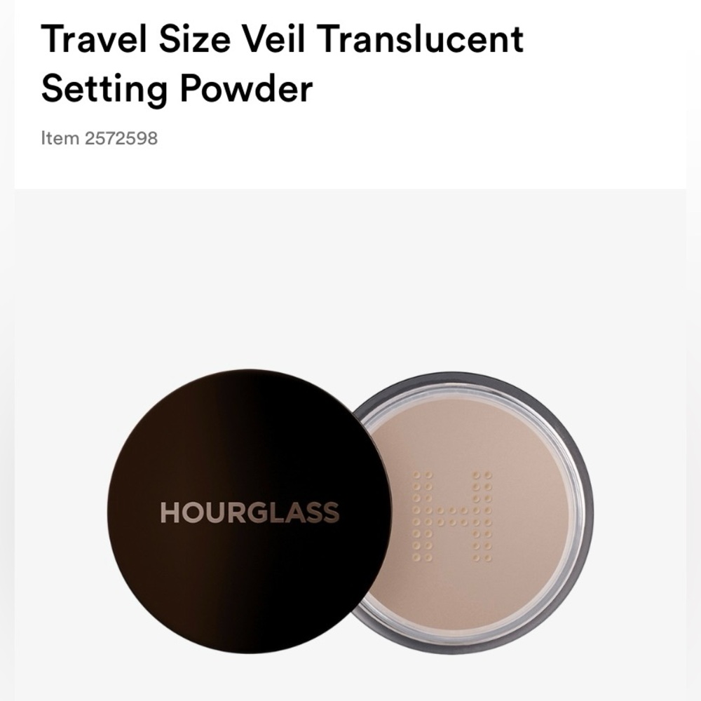 Travel size Hourglass Veil Translucent Setting Powder